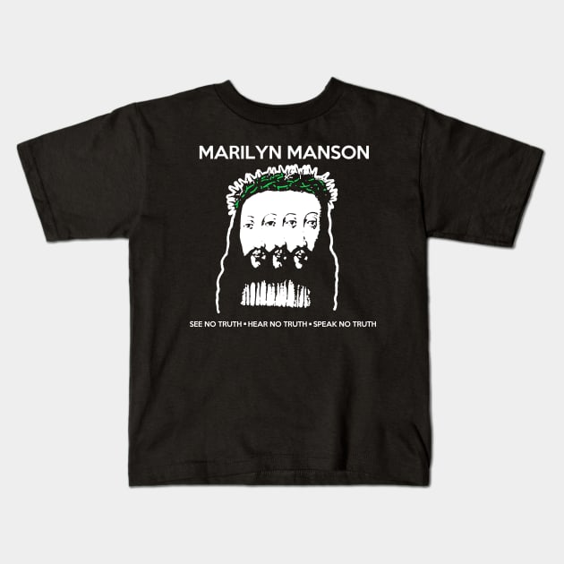 Marilyn Manson Kids T-Shirt by Marks Marketplace